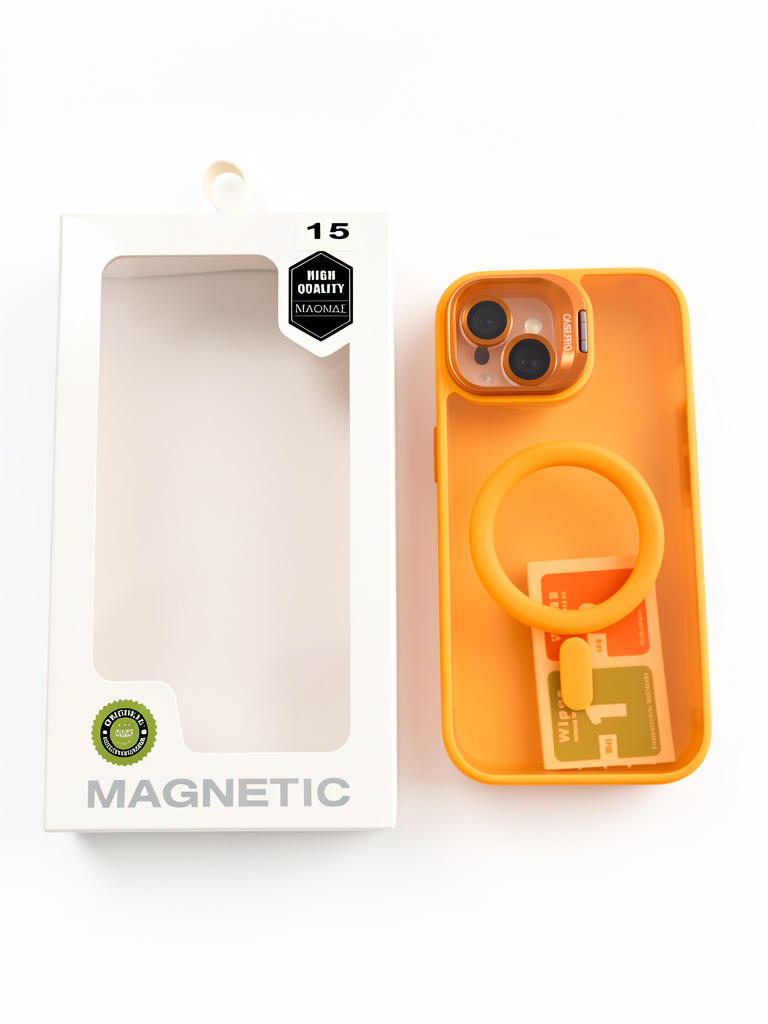 CASE 15 NORMAL NARANJA