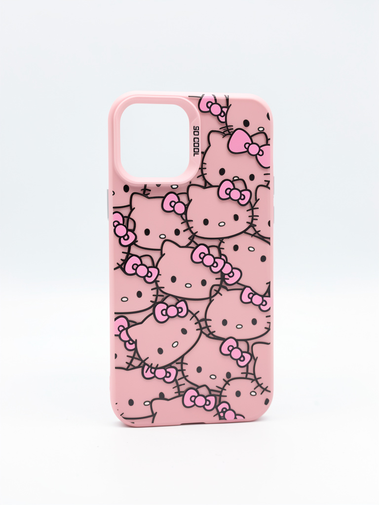 iPhone 12 Pro Max Hello Kitty rosado case