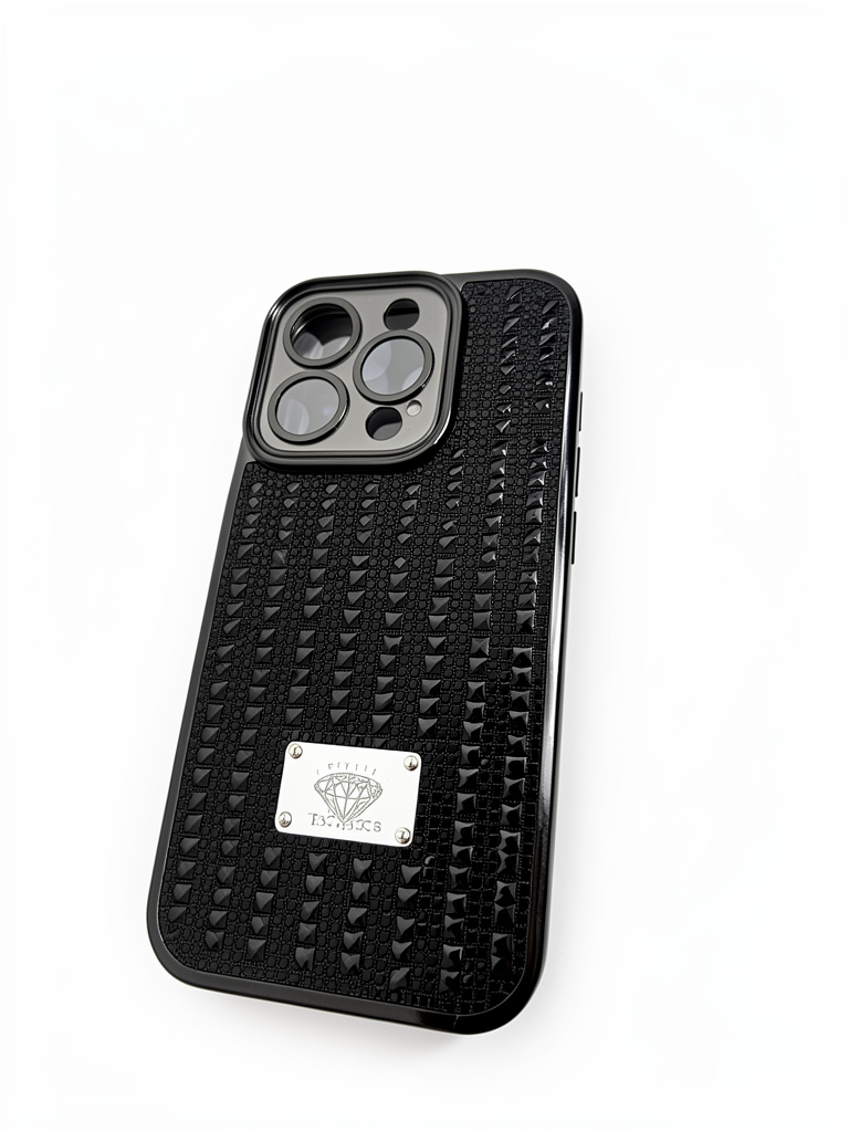 CASE 15 PRO DIAMANTE NEGRO