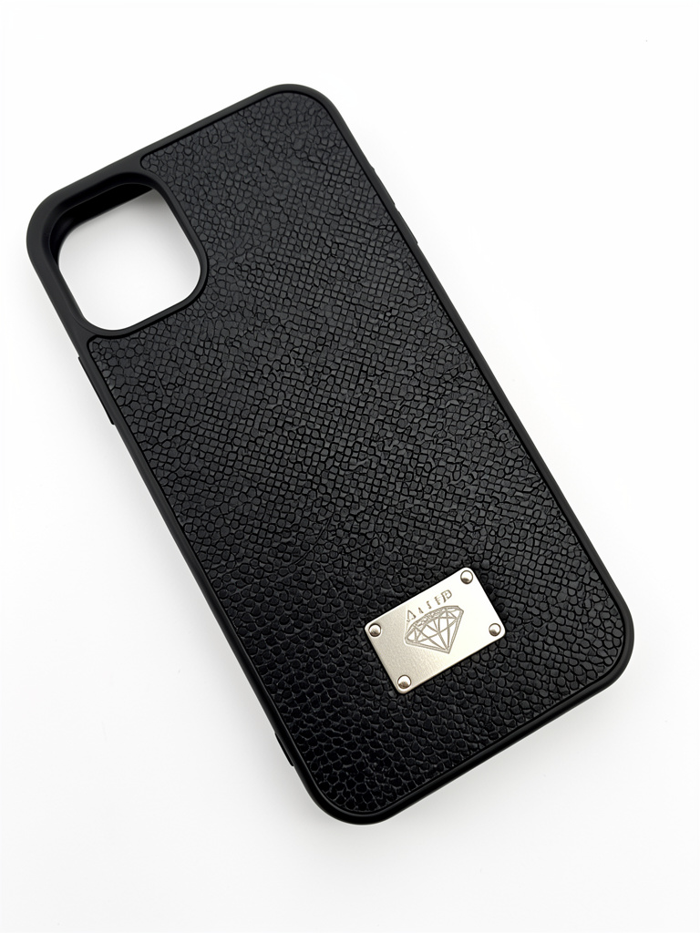 iPhone 11 norma Case negra diamante