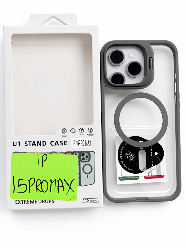iPhone 15 pro Max case plomo MagSafe