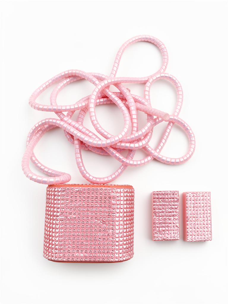 Protector de cargador Set rosa brillex