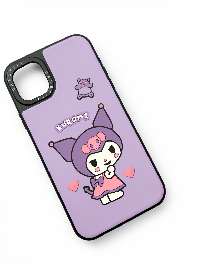11 normal kuromi case lila