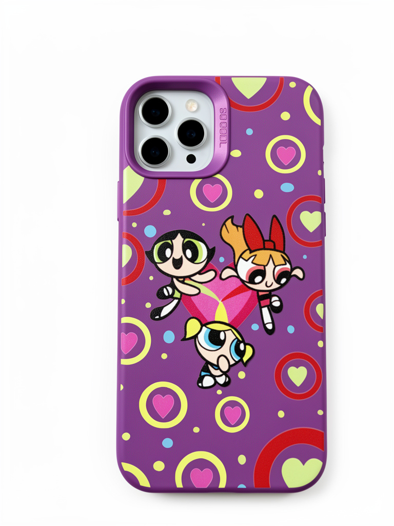 Case iPhone 12normal/12 proGirls morada