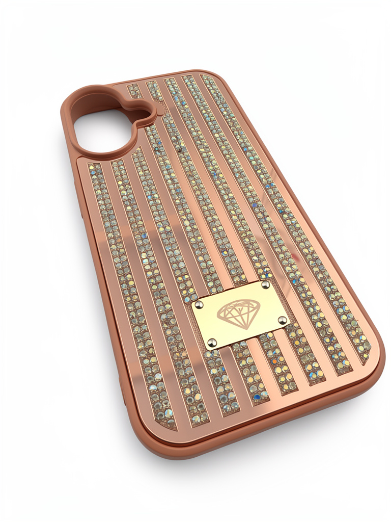 CASE 16 NORMAL DIAMANTE ROSA