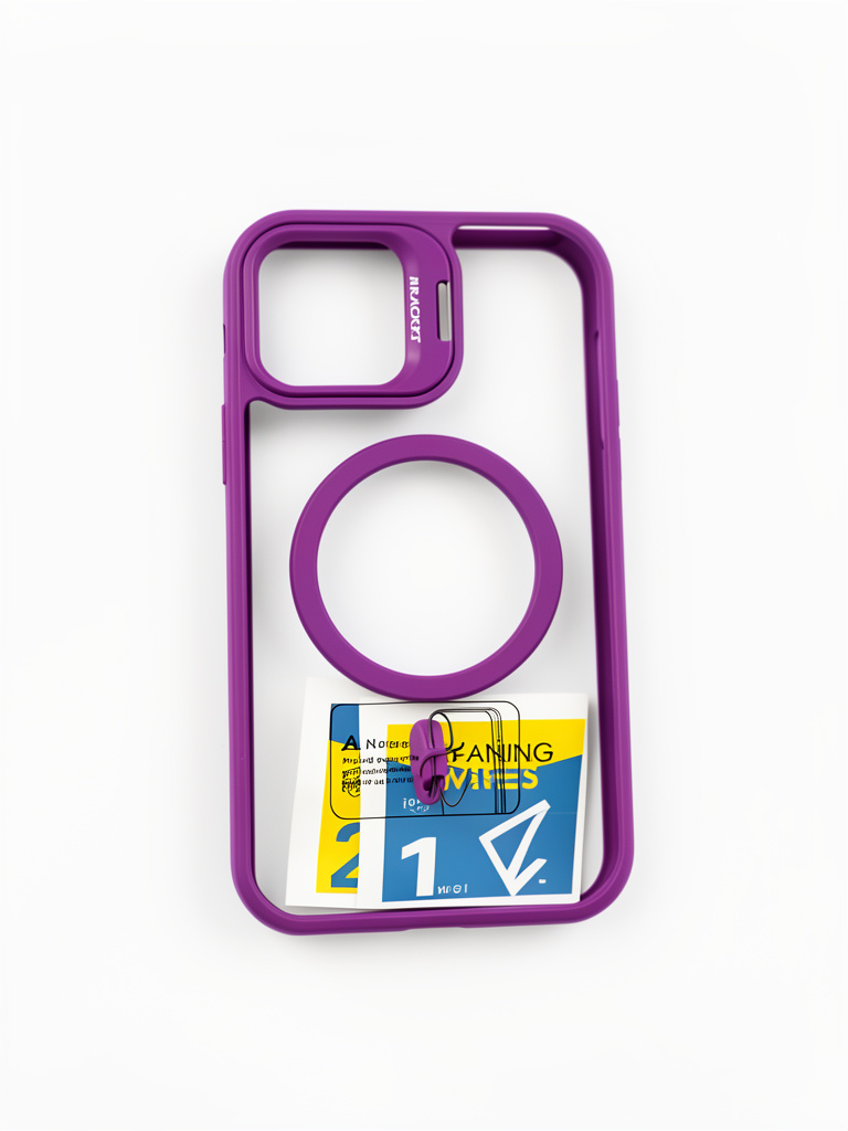 IPHONE 12 Magnetic case morado