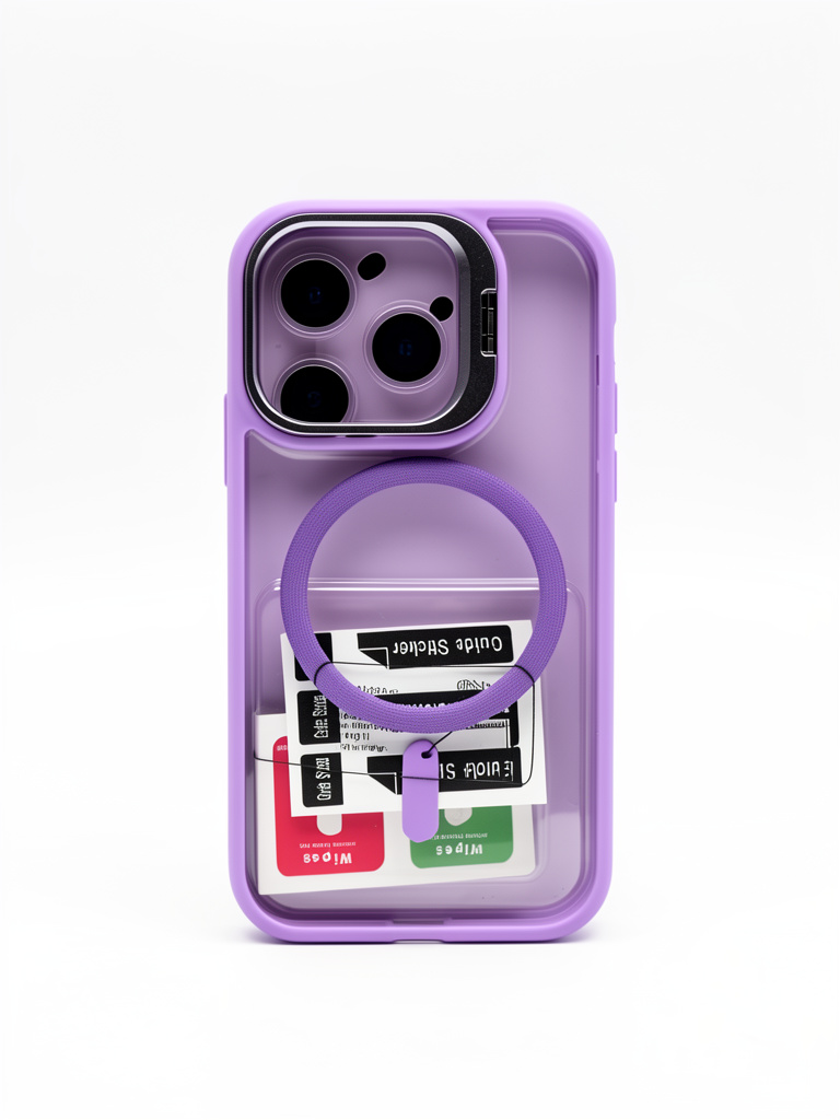 iPhone 15 pro Case morado