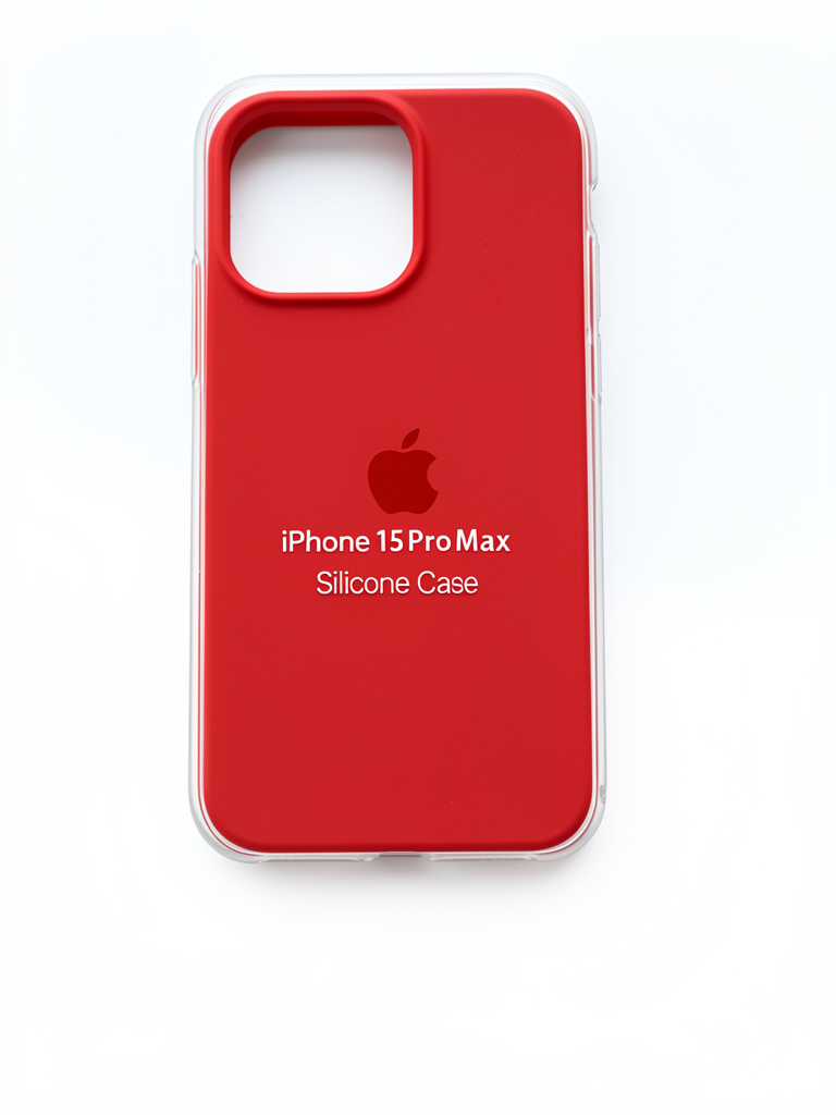 iPhone 15 Pro Max case rojo