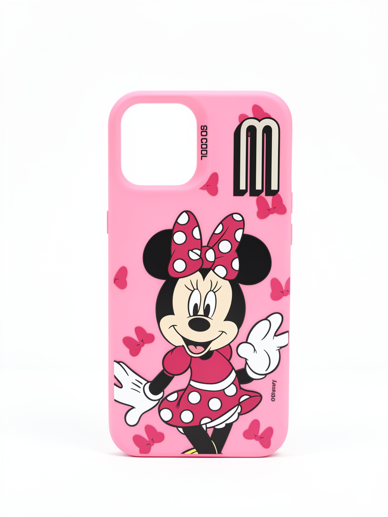 iPhone 12 Pro Max Funda Minnie rosa