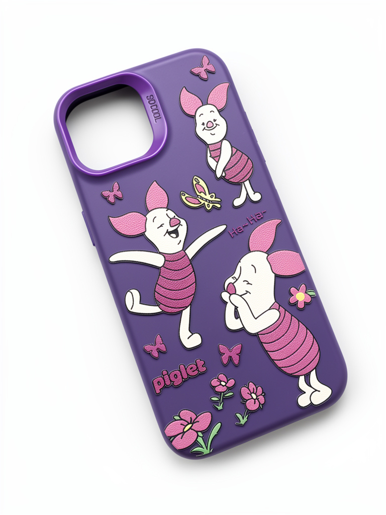 iPhone 15 normal Piget case morada