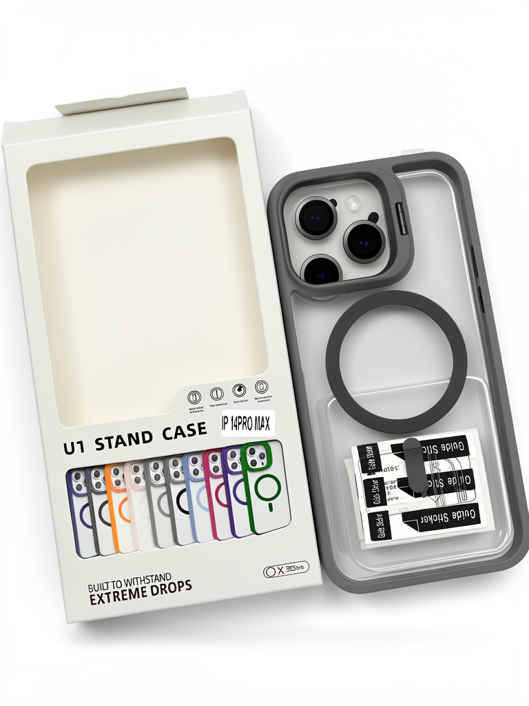 iPhone 14 Pro Max plomo con MagSafe