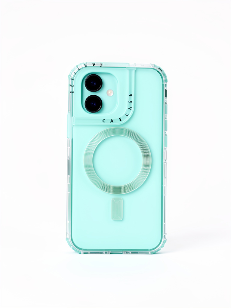 iPhone 16 Pro Melking case celeste