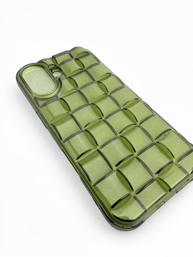 CASE 16 NORMAL VERDE CUADROS