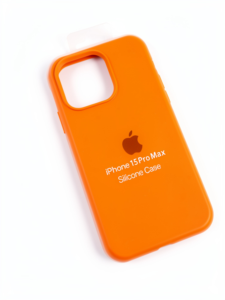 Apple case naranja iPhone 15 Pro Max