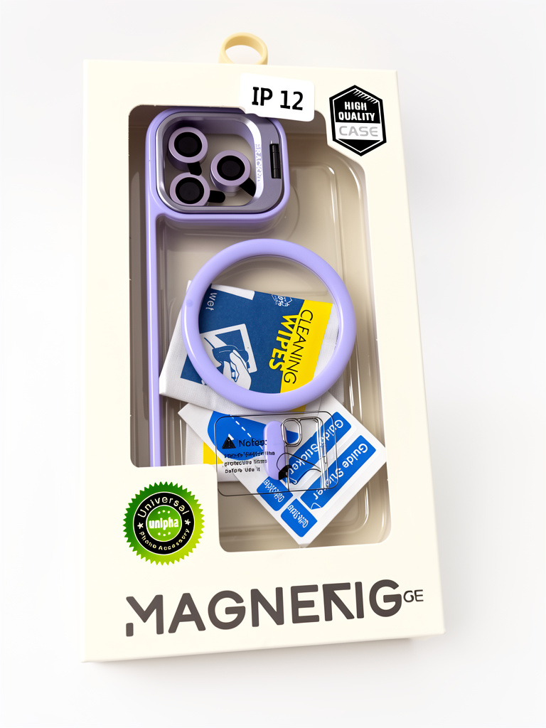 CASE 12 NORMAL MACSAFE MORADO
