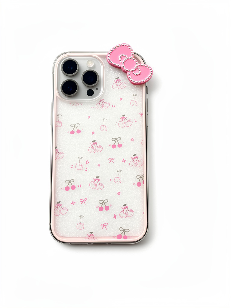 iPhone 15 pro Max hello kitty transparente