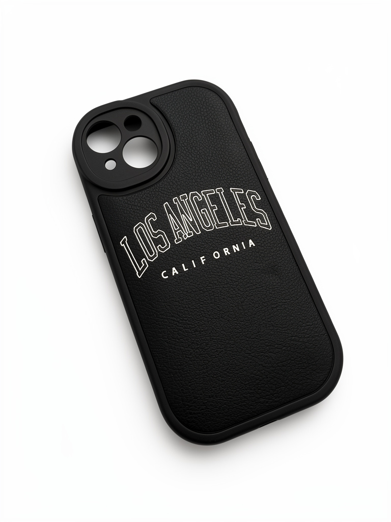 iPhone 15 normal Case Los Angeles negro