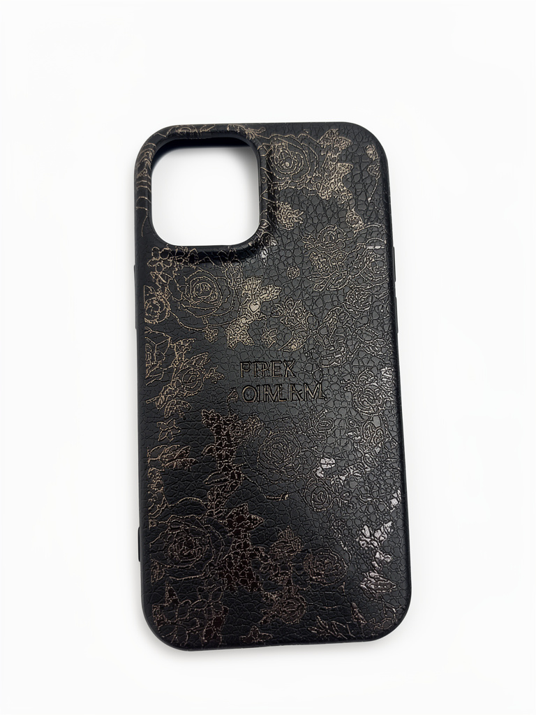 CASE 12-13 MINI NEGRO FLORES