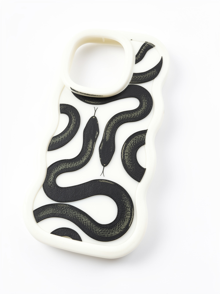 CASE 14 PRO SERPIENTES BLANCAS
