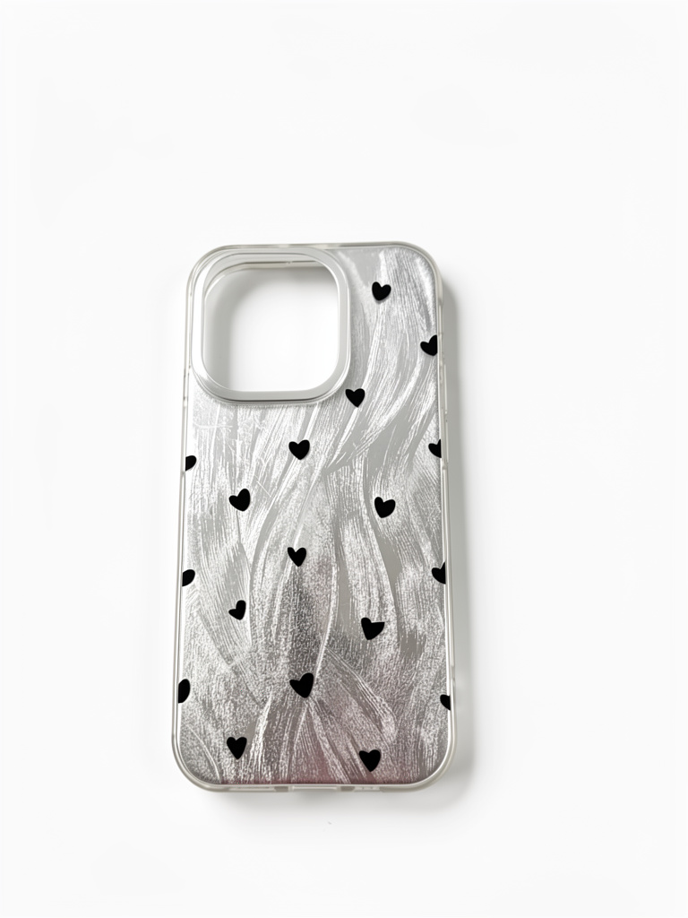 CASE 15 PRO PLOMO CON CORAZONES