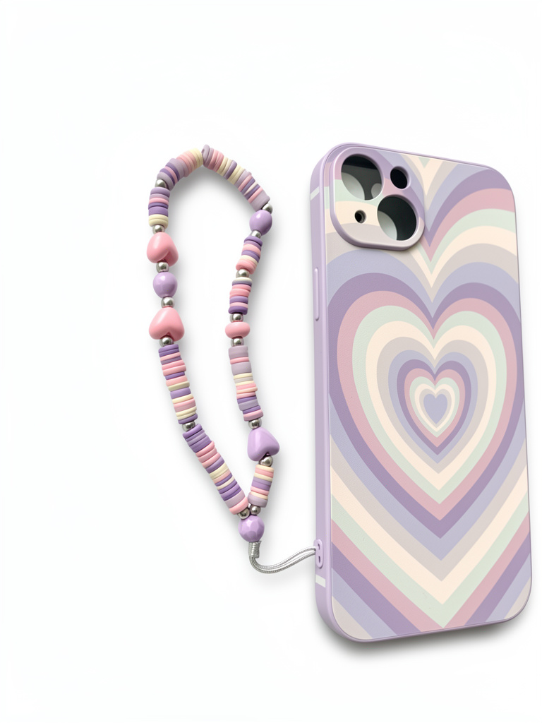 IPhone 14/15 plus lila arcoiris
