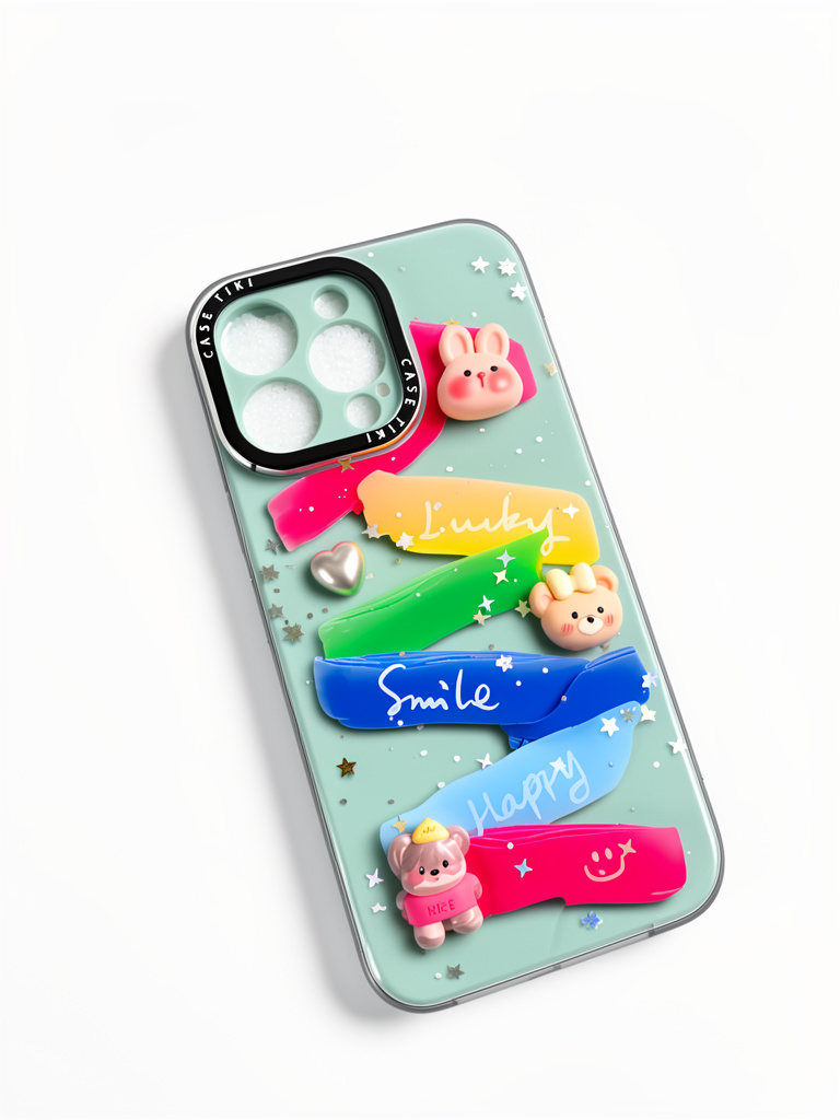 iPhone 15 pro Max Case con figuras