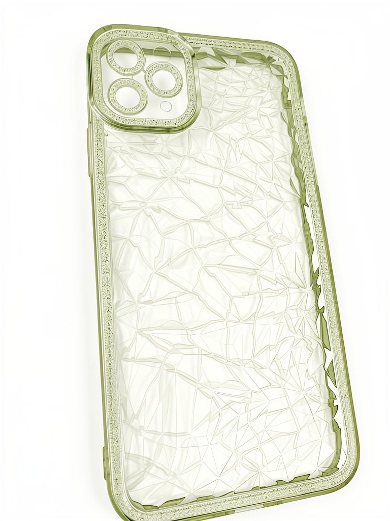 CASE 11 PRO MAX TRASPARENTE VERDE