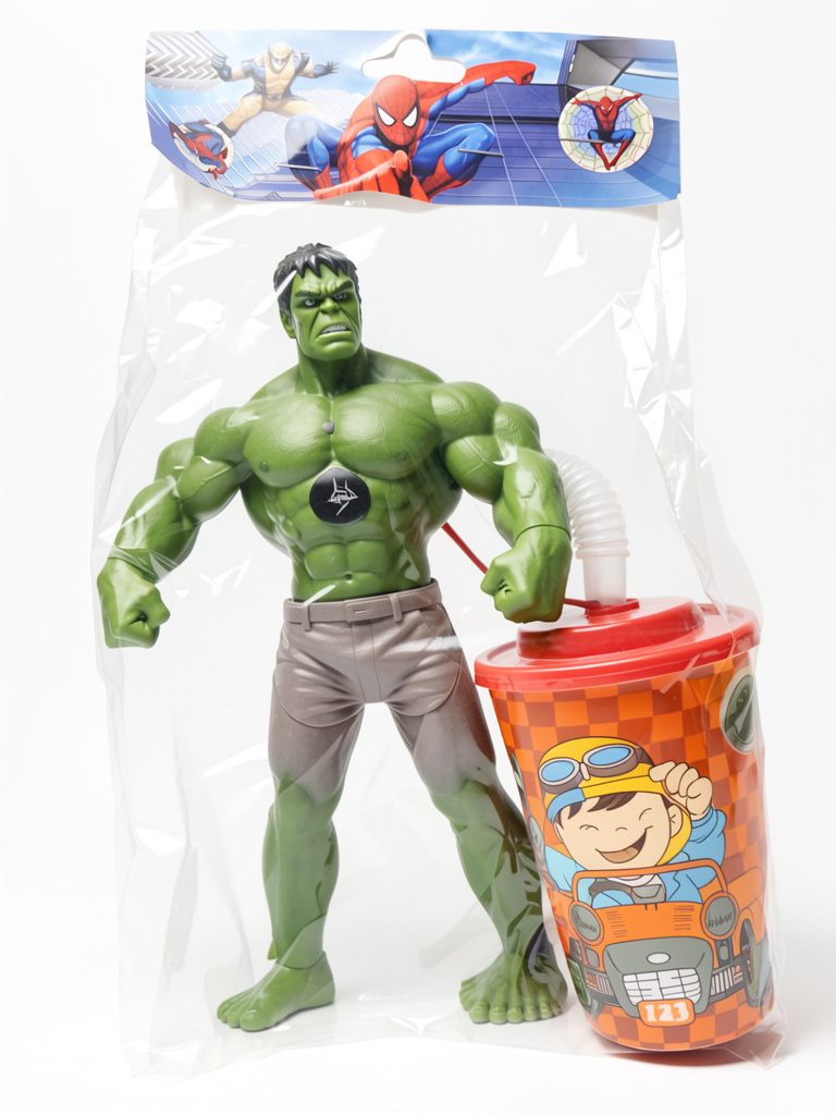 Avengers, con vasos con tapa