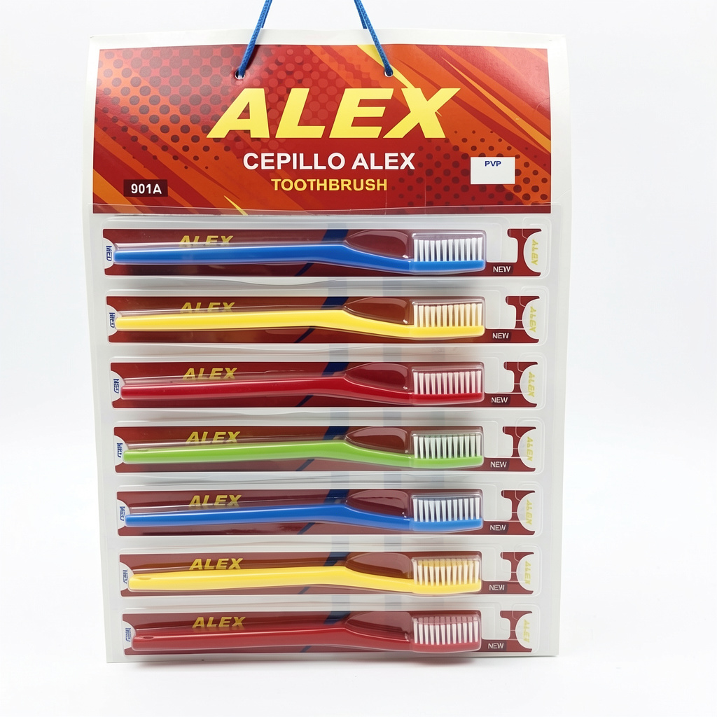 ALEX cepillo dental multicolor