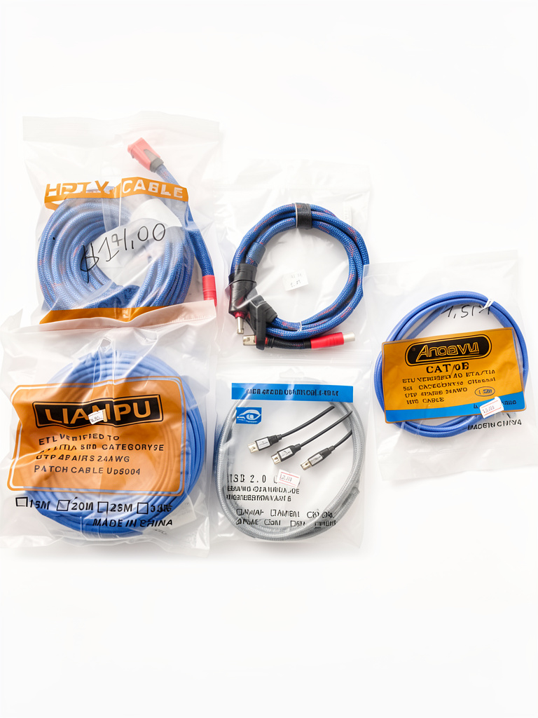 Cable LAN, doble USB, HDMI