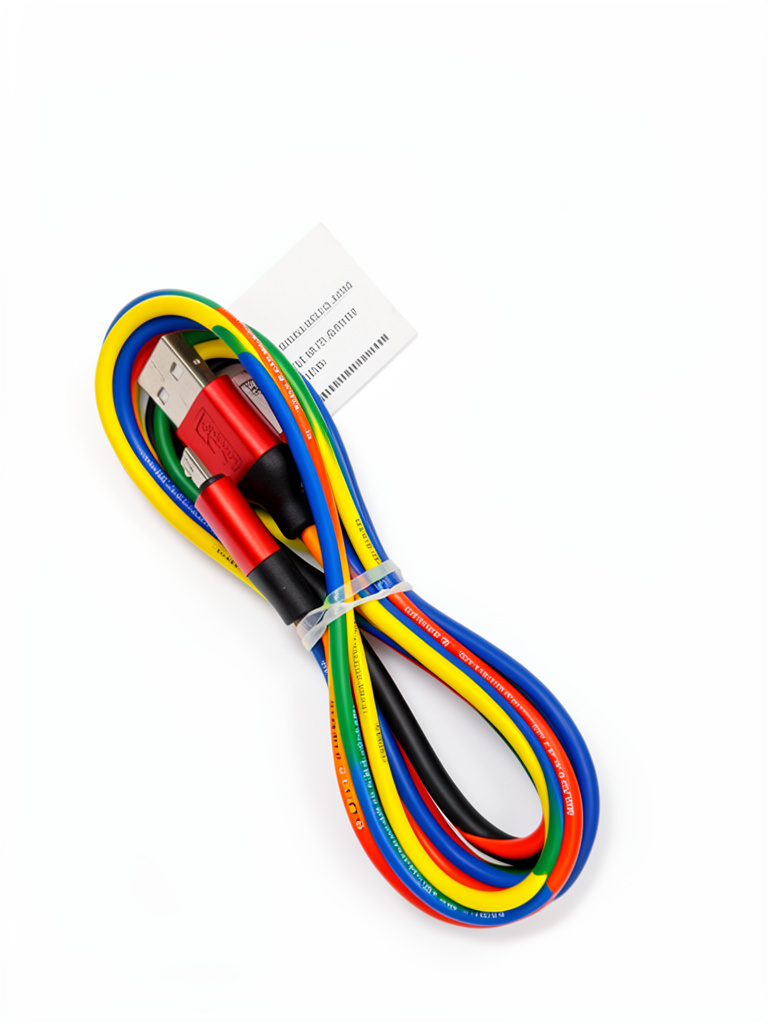 Cable tipo v8 colores surtidos