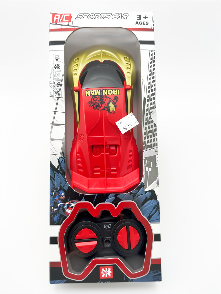 Avengers carro R/C rojo