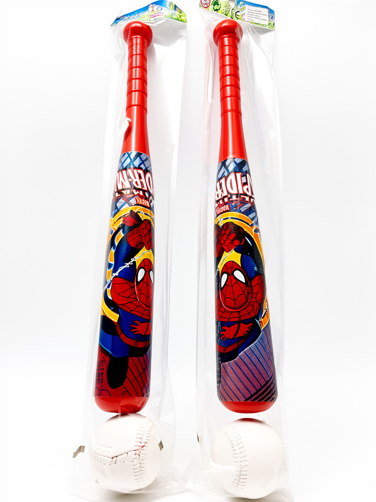 Bate de beisbol Spider-Man rojo