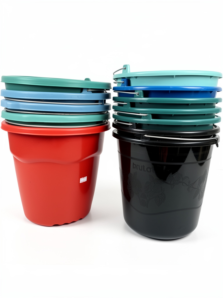 Balde de agua plastico surtidos