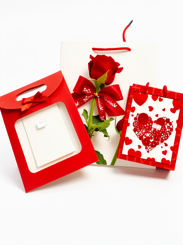 Bolsa regalo roja San Valentín
