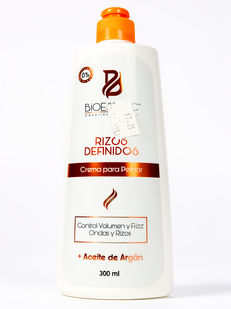 BioEssence crema para peinar rizos definidos 300ml
