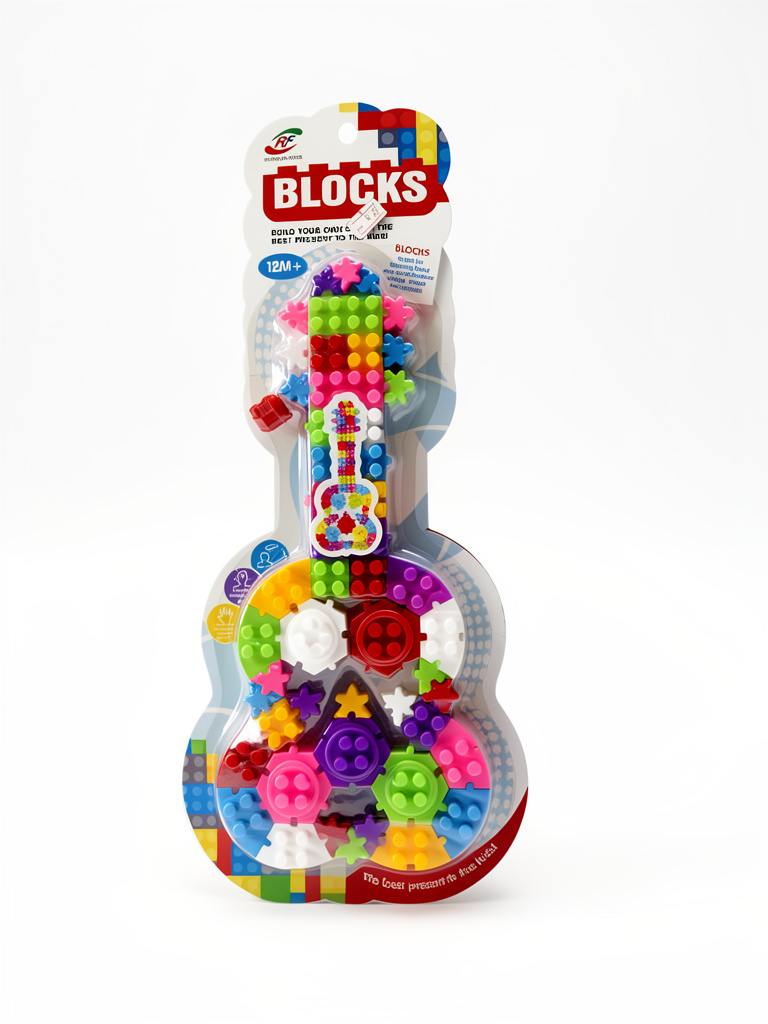 Blocks guitarra multicolor