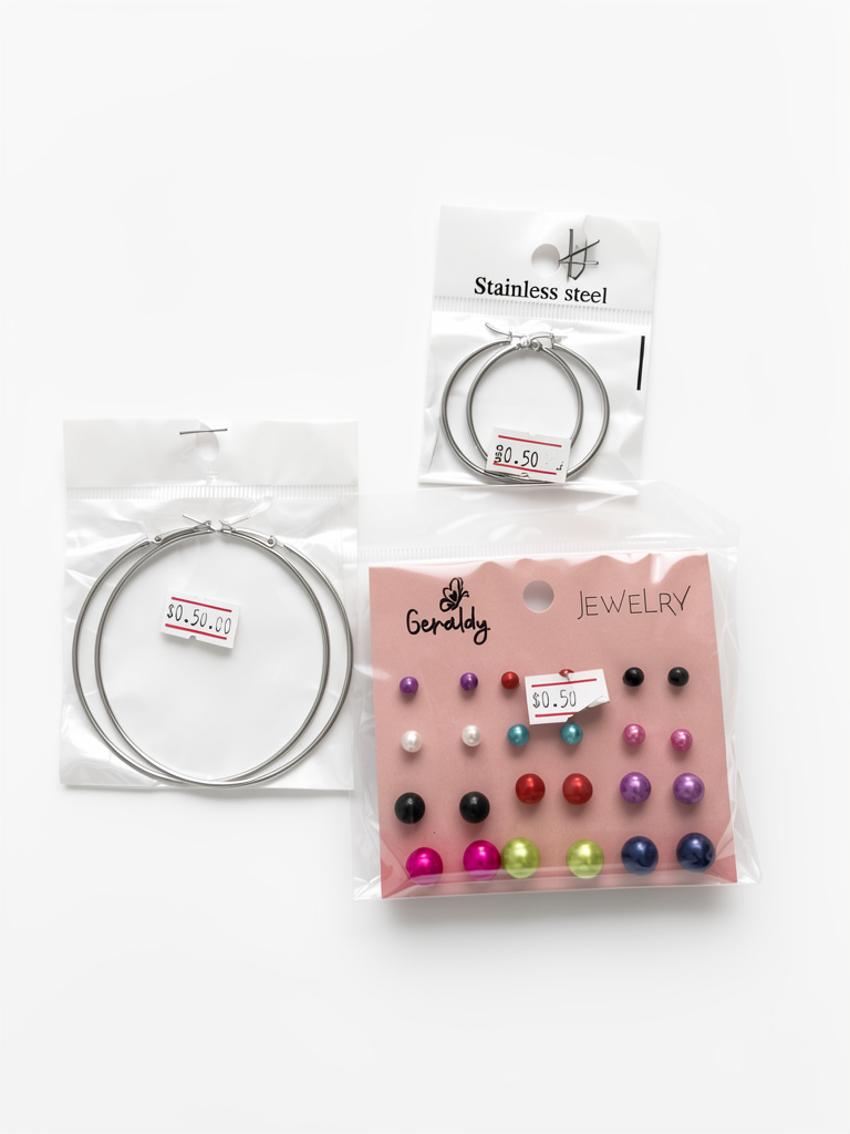 Aros de colores y argollas acero inoxidable