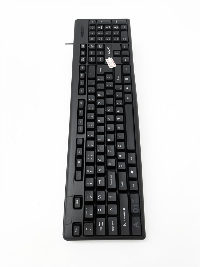 AOAS teclado negro alámbrico