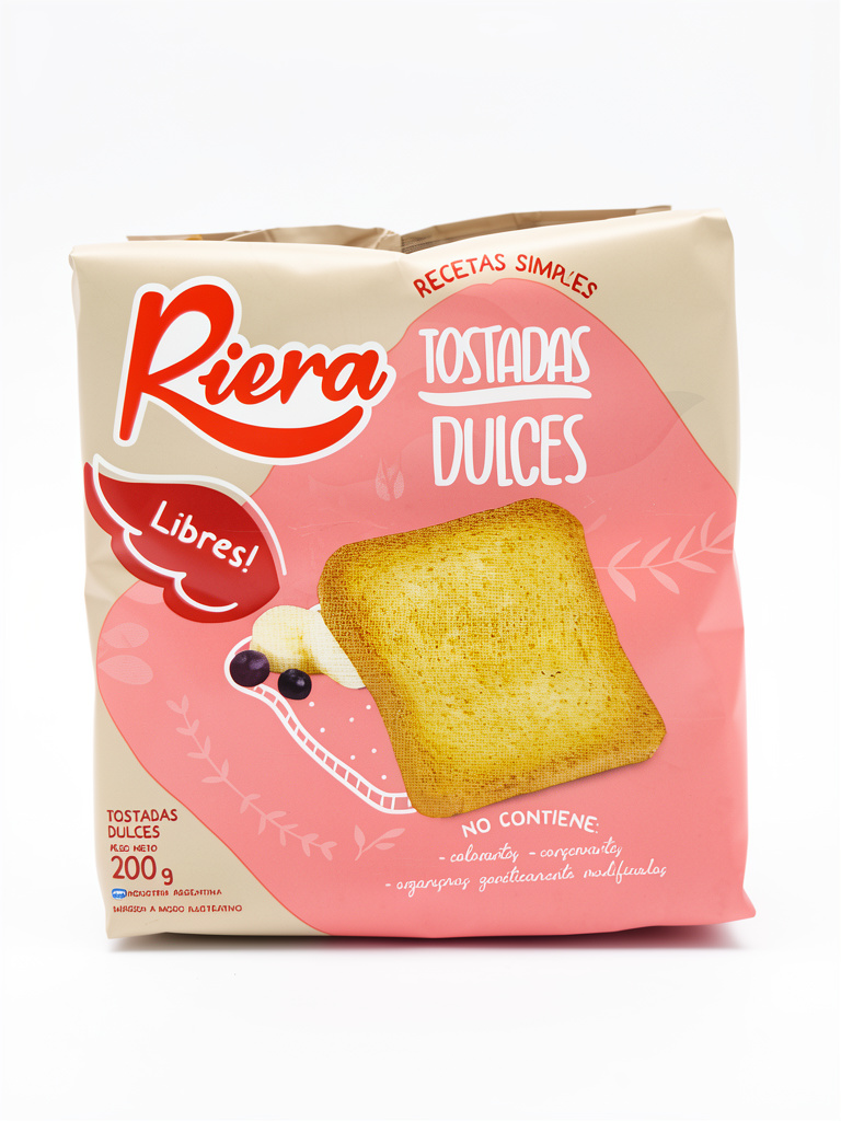 galletas. Riera Tostadas Dulces 200g