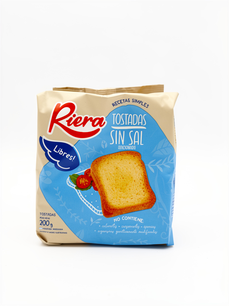 galleta. Riera Tostadas sin sal