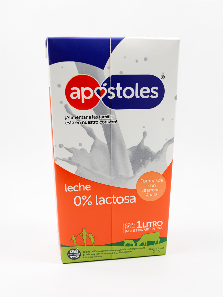 Apóstoles leche 0% lactosa 1L