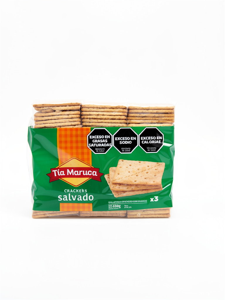 Galletas saladas - Tía Maruca crackers salvado
