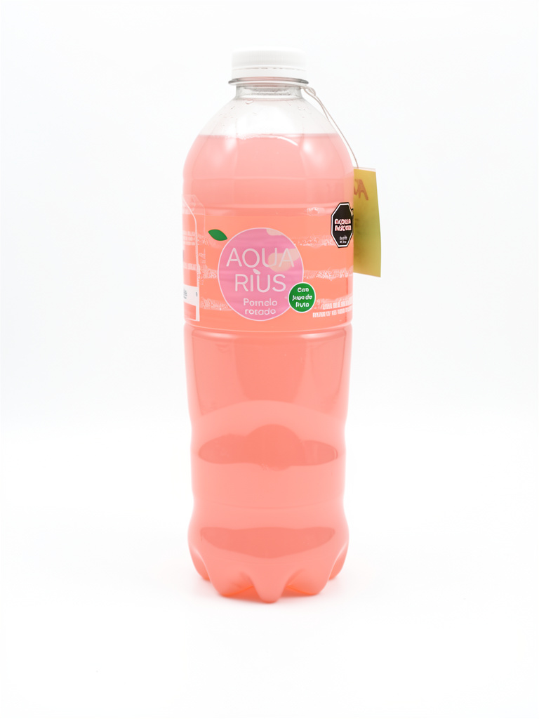 Agua saborizada aquarius pomelo rosado por 1.5 l