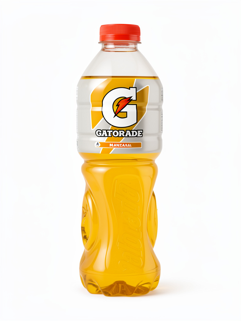 Agua Gatorade manzana por 1.25 l