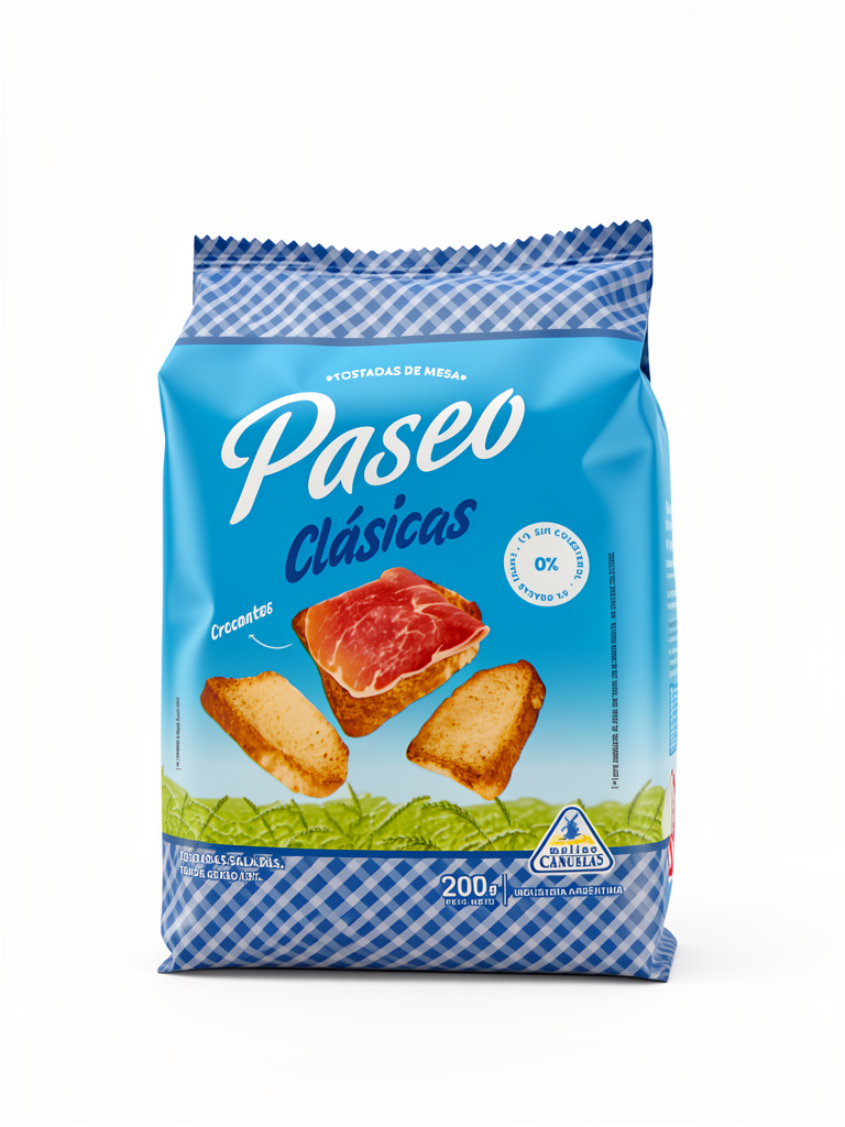 Galletas. Paseo clasicas tostadas