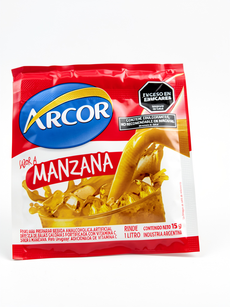 Jugos en sobre - Arcor Manzana sobre
