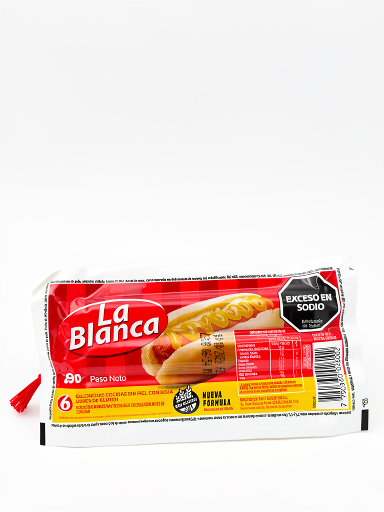 La Blanca salchichas 6u