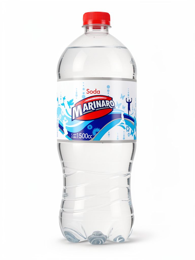 Agua mineral marinaro con gas 1.5 l