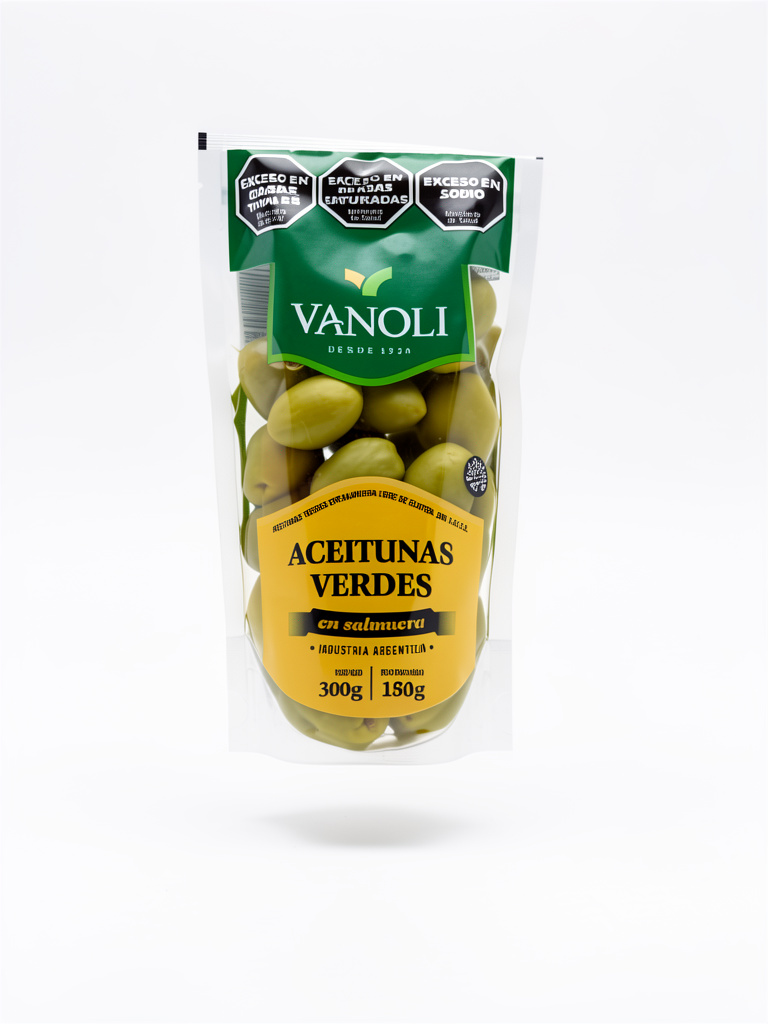 Aceitunas verdes vanoli por 300 g